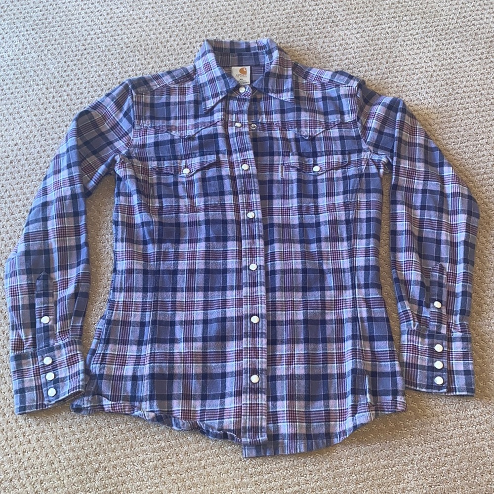 Carhartt Flannel Button Down XS